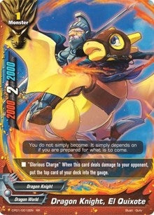 Image for Dragon Knight, El Quixote (Character Pack Vol.1: Burning Valor) (CP01/0012EN) - Future Card BuddyFight