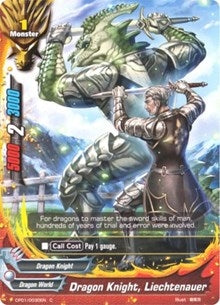 Image for Dragon Knight, Liechtenauer (Character Pack Vol.1: Burning Valor) (CP01/0030EN) - Future Card BuddyFight