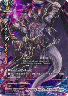 Image for Purgatory Knights, Malice Force Dragon (Foil) (Trial Deck: Dark Pulse) (TD06/0001EN) - Future Card BuddyFight