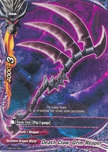 Image for Death Claw, Grim Reaper (Trial Deck: Dark Pulse) (TD06/0016EN) - Future Card BuddyFight