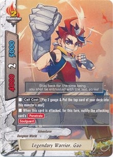 Image for Legendary Warrior, Gao (Trial Deck: Braves Explosion) (TD04/0002EN) - Future Card BuddyFight