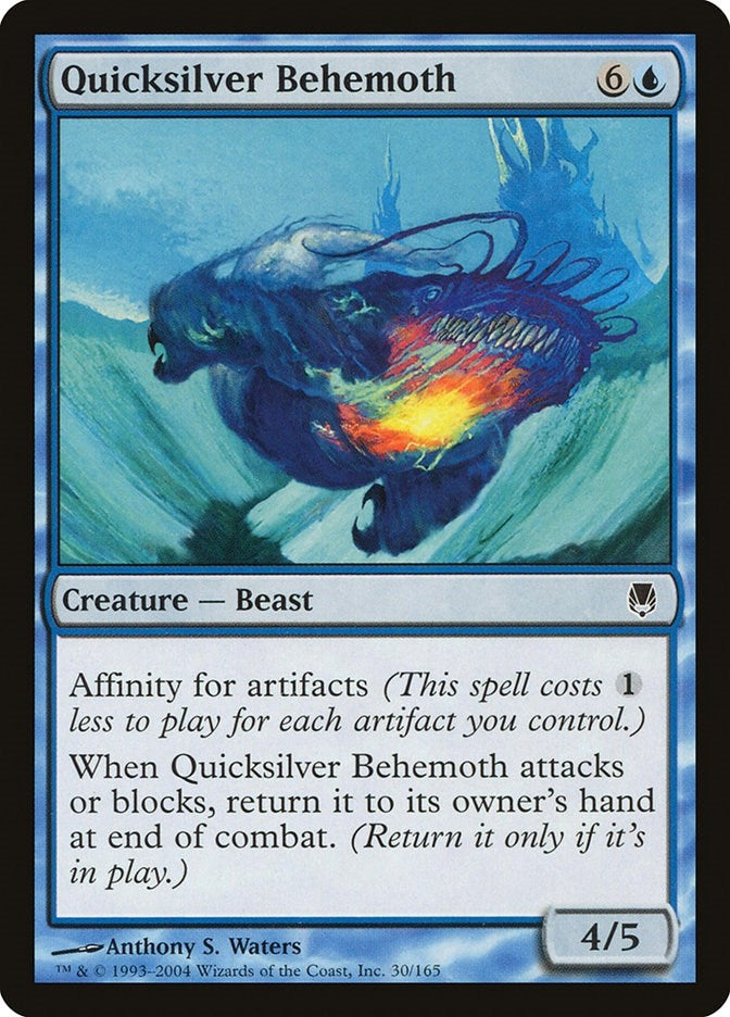 Image for Quicksilver Behemoth (Darksteel) (30) - Magic: The Gathering