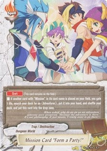 Image for Mission Card "Form a Party!" (Trial Deck: Braves Explosion) (TD04/0015EN) - Future Card BuddyFight