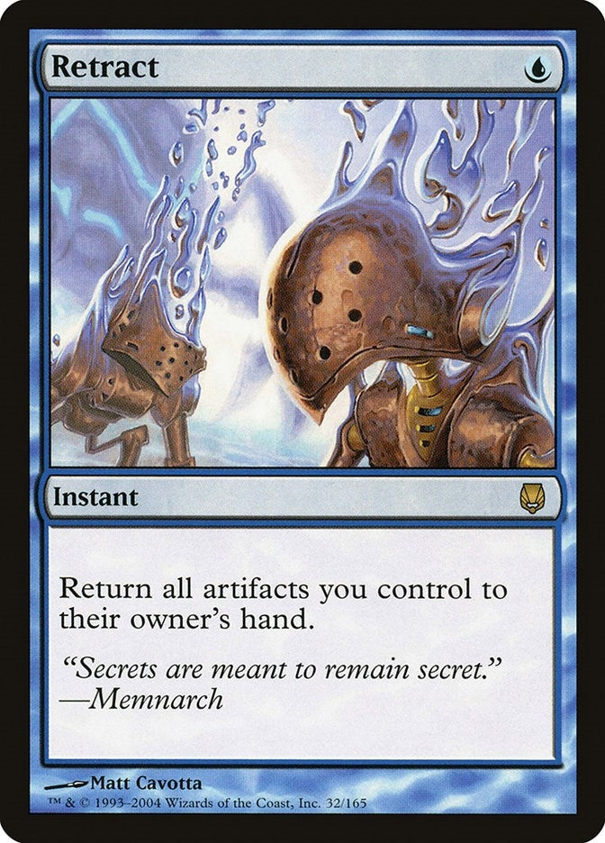 Image for Retract (Darksteel) (32) - Magic: The Gathering