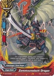 Image for Zantetsunodachi Dragon (Trial Deck: Dragonic Force) (TD03/0006EN) - Future Card BuddyFight