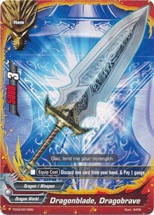 Image for Dragonblade, Dragobrave (Trial Deck: Dragonic Force) (TD03/0016EN) - Future Card BuddyFight