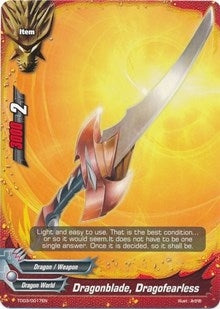 Image for Dragonblade, Dragofearless (Trial Deck: Dragonic Force) (TD03/0017EN) - Future Card BuddyFight
