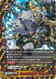 Image for Armorknight Cerberus (Foil) (Trial Deck: Savage Steel) (TD02/0003EN) - Future Card BuddyFight