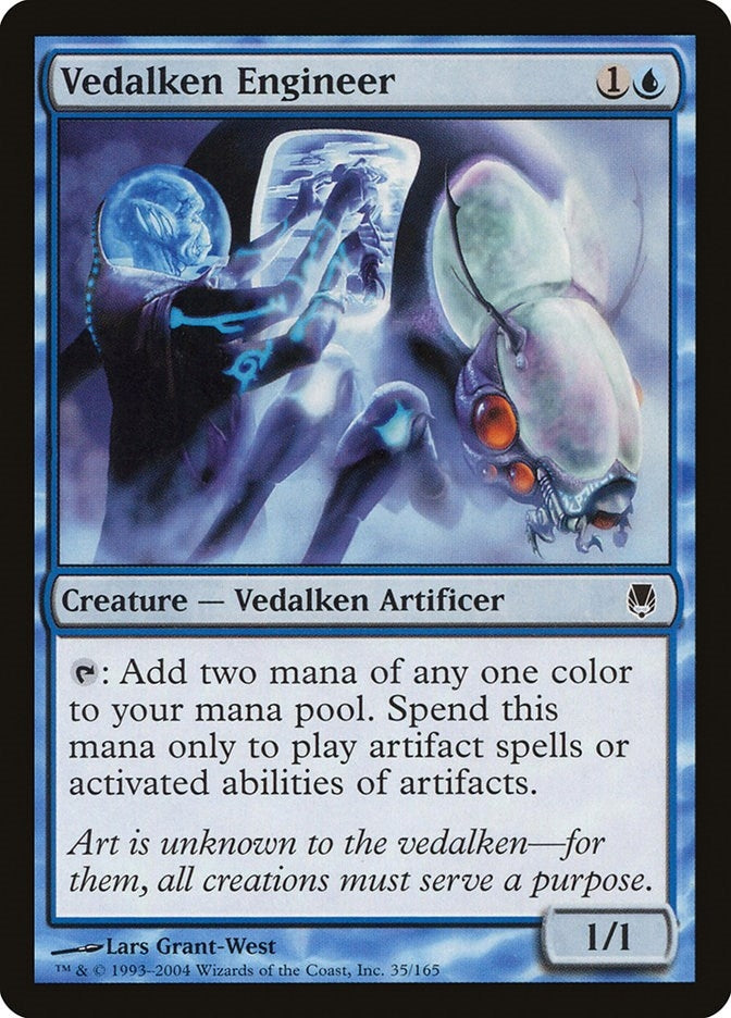 Image for Vedalken Engineer (Darksteel) (35) - Magic: The Gathering