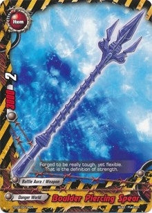 Image for Boulder Piercing Spear (Trial Deck: Savage Steel) (TD02/0014EN) - Future Card BuddyFight
