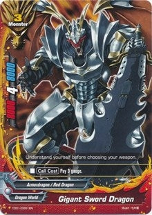 Image for Gigant Sword Dragon (Trial Deck: Dominant Dragons) (TD01/0001EN) - Future Card BuddyFight