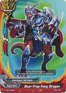 Image for Bear-Trap Fang Dragon (Trial Deck: Dominant Dragons) (TD01/0006EN) - Future Card BuddyFight