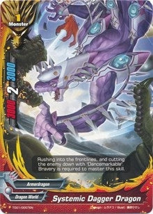 Image for Systemic Dagger Dragon (Trial Deck: Dominant Dragons) (TD01/0007EN) - Future Card BuddyFight
