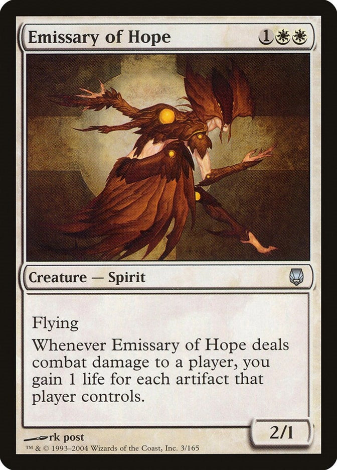 Image for Emissary of Hope (Darksteel) (3) - Magic: The Gathering