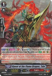 Image for Spear of the Flame Dragon, Tahr (RRR Foil) (G-Legend Deck Vol.2: The Overlord Blaze) (G-LD02/008EN) - Cardfight Vanguard