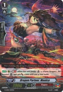 Image for Dragon Partner, Monica (RRR Foil) (G-Legend Deck Vol.2: The Overlord Blaze) (G-LD02/009EN) - Cardfight Vanguard