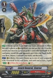 Image for Lizard General, Conroe (G-Legend Deck Vol.2: The Overlord Blaze) (G-LD02/010EN) - Cardfight Vanguard