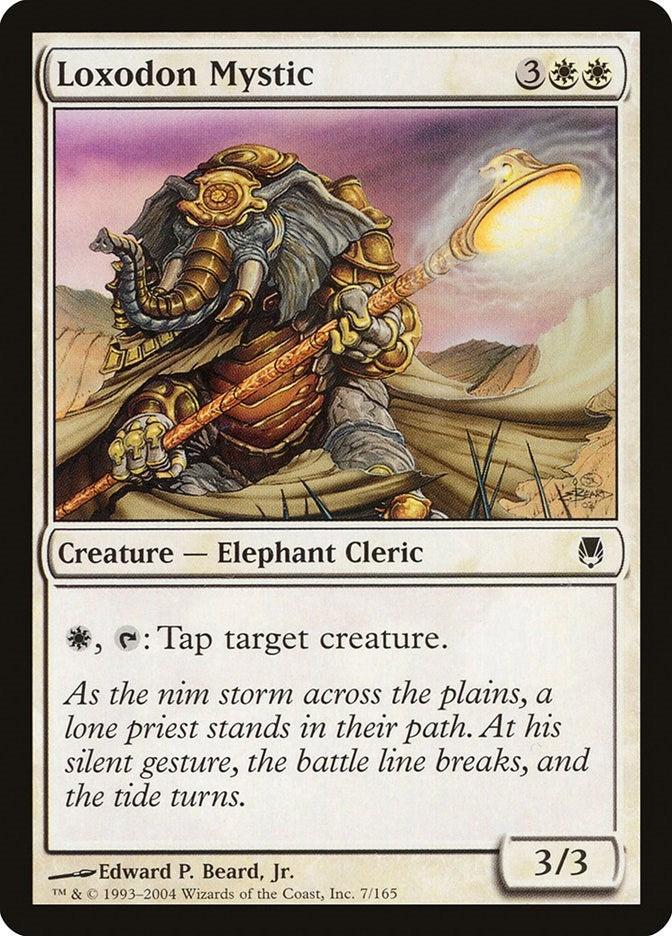 Image for Loxodon Mystic (Darksteel) (7) - Magic: The Gathering