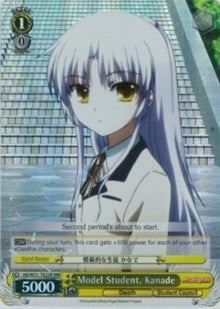 Image for Model Student, Kanade (RRR) (Angel Beats! Re:Edit) (AB/W31-TE22R RRR) - Weiss Schwarz