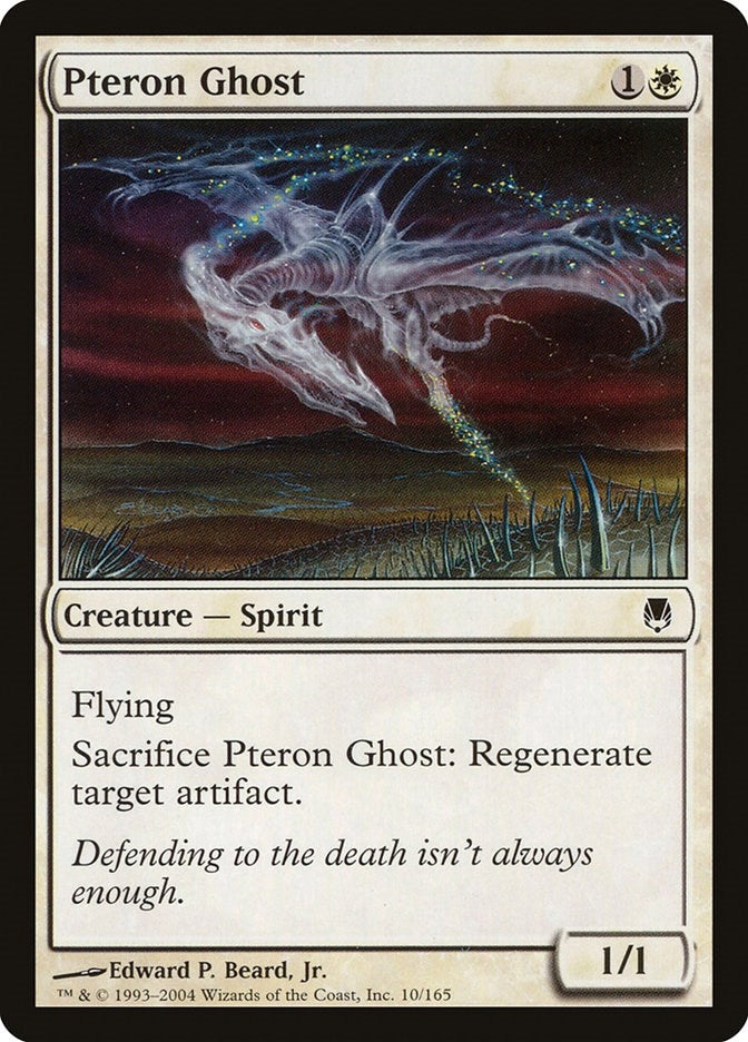 Image for Pteron Ghost (Darksteel) (10) - Magic: The Gathering