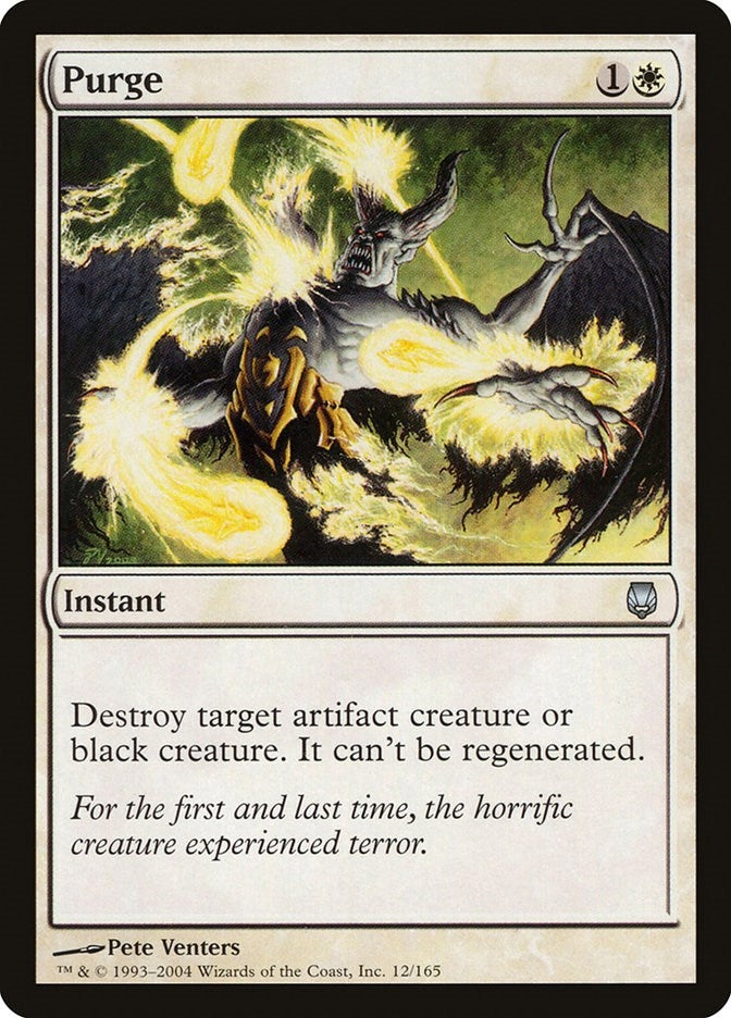Image for Purge (Darksteel) (12) - Magic: The Gathering