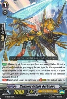 Image for Dawning Knight, Gorboduc (G-Start Deck 2: Knight of the Sun) (G-SD02/011EN) - Cardfight Vanguard