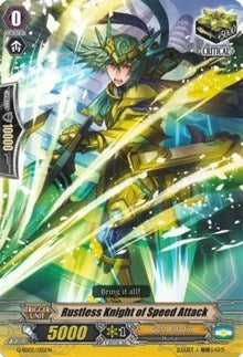 Image for Rustless Knight of Speed Attack (G-Start Deck 2: Knight of the Sun) (G-SD02/015EN) - Cardfight Vanguard