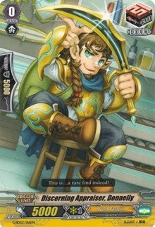 Image for Discerning Appraiser, Donnelly (G-Start Deck 2: Knight of the Sun) (G-SD02/016EN) - Cardfight Vanguard