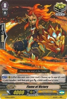 Image for Flame of Victory (G-Start Deck 2: Knight of the Sun) (G-SD02/019EN) - Cardfight Vanguard