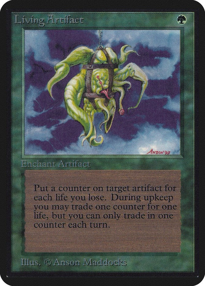 Image for Living Artifact (Alpha Edition) - Magic: The Gathering