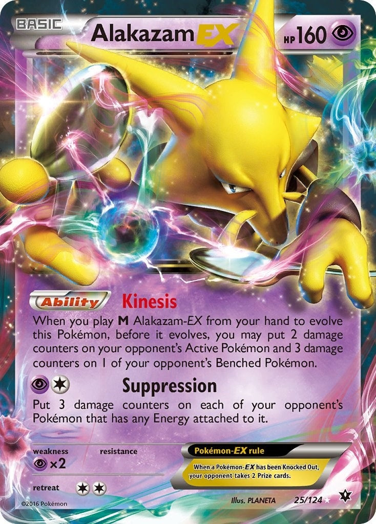 Image for Alakazam EX (XY - Fates Collide) (25/124) - Pokemon