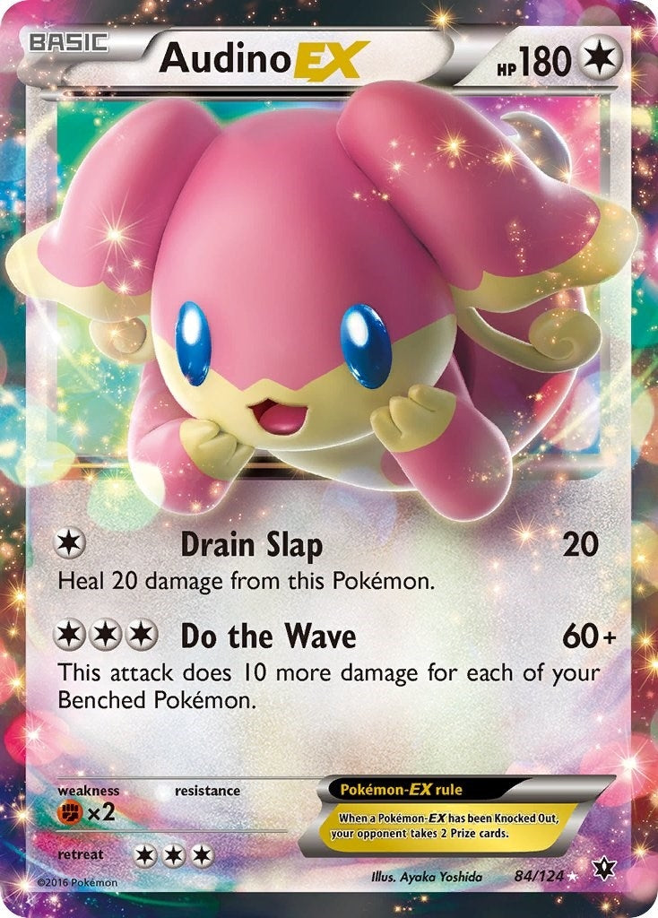 Image for Audino EX (XY - Fates Collide) (84/124) - Pokemon