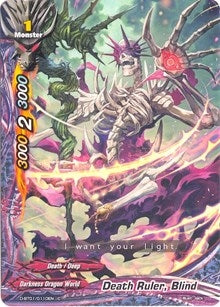 Image for Death Ruler, Blind (Unleash! Impact Dragon!!) (D-BT01/0110EN) - Future Card BuddyFight