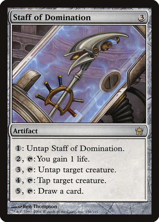 Image for Staff of Domination (Fifth Dawn) (156) - Magic: The Gathering