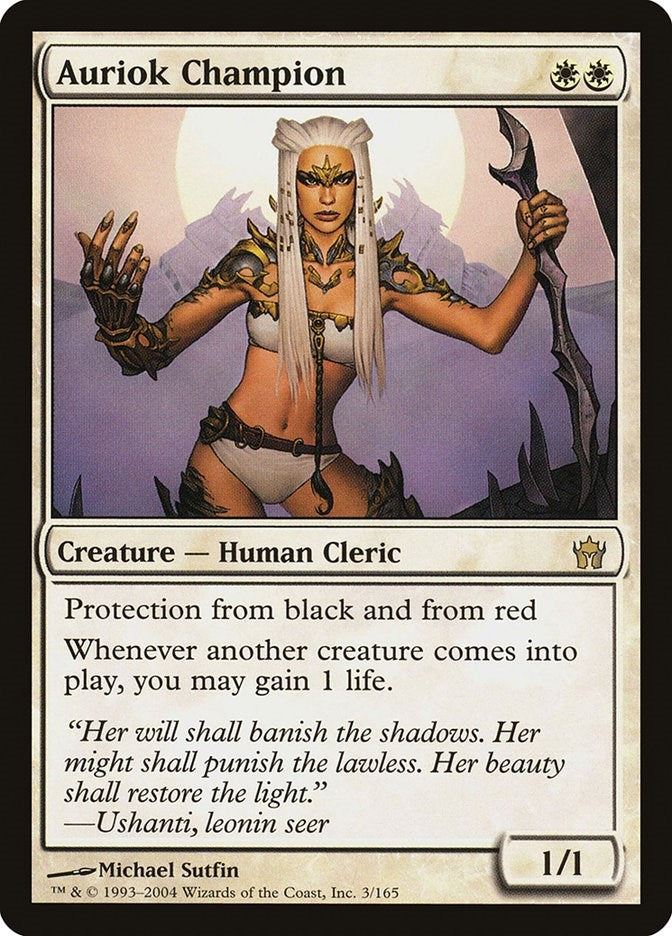 Image for Auriok Champion (Fifth Dawn) (3) - Magic: The Gathering