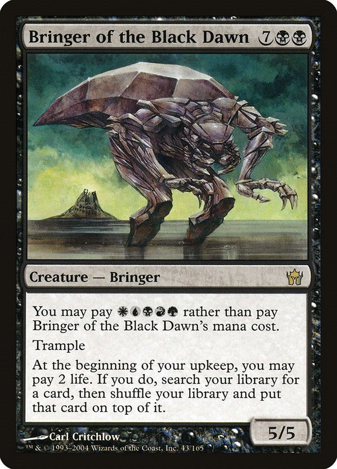 Image for Bringer of the Black Dawn (Fifth Dawn) (43) - Magic: The Gathering