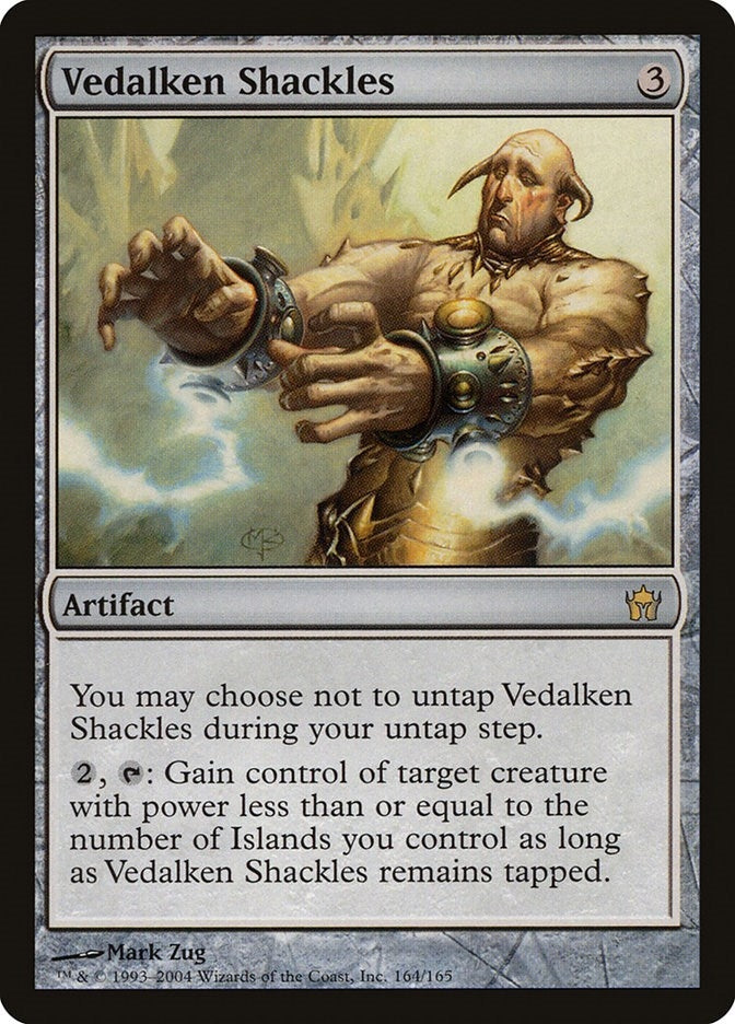 Image for Vedalken Shackles (Fifth Dawn) (164) - Magic: The Gathering