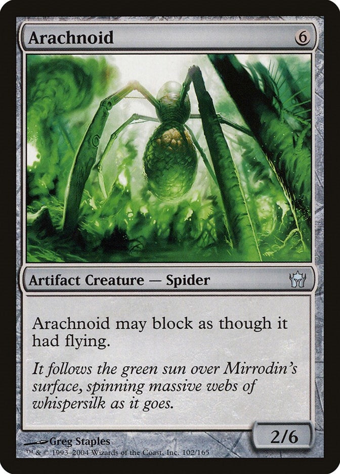 Image for Arachnoid (Fifth Dawn) (102) - Magic: The Gathering