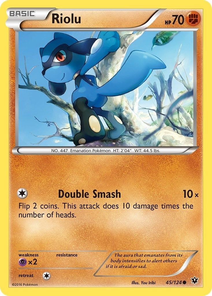 Image for Riolu (45) (XY - Fates Collide) (45/124) - Pokemon