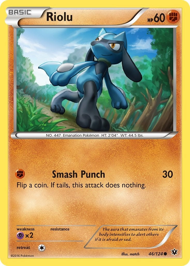 Image for Riolu (46) (XY - Fates Collide) (46/124) - Pokemon