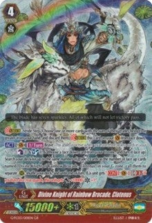 Image for Divine Knight of Rainbow Brocade, Clotenus (G-FC03: Fighter's Collection 2016) (G-FC03/001EN) - Cardfight Vanguard