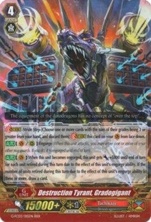Image for Destruction Tyrant, Gradogigant (G-FC03: Fighter's Collection 2016) (G-FC03/015EN) - Cardfight Vanguard