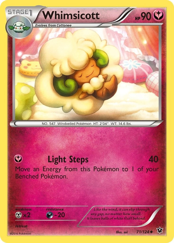 Image for Whimsicott (XY - Fates Collide) (71/124) - Pokemon