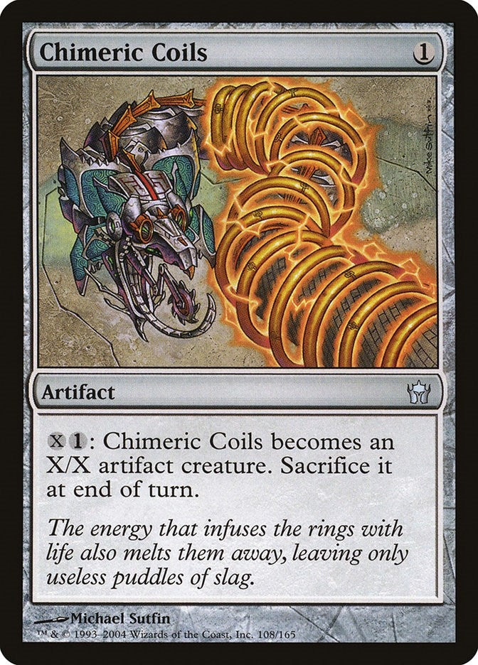 Image for Chimeric Coils (Fifth Dawn) (108) - Magic: The Gathering
