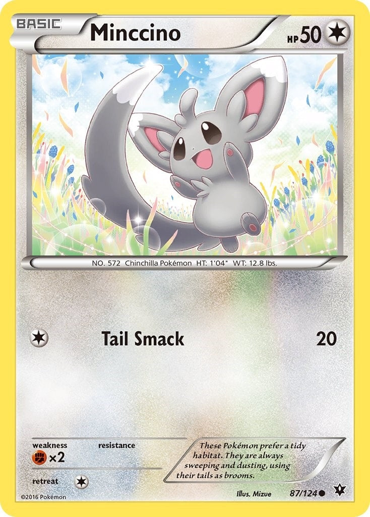 Image for Minccino (87) (XY - Fates Collide) (87/124) - Pokemon