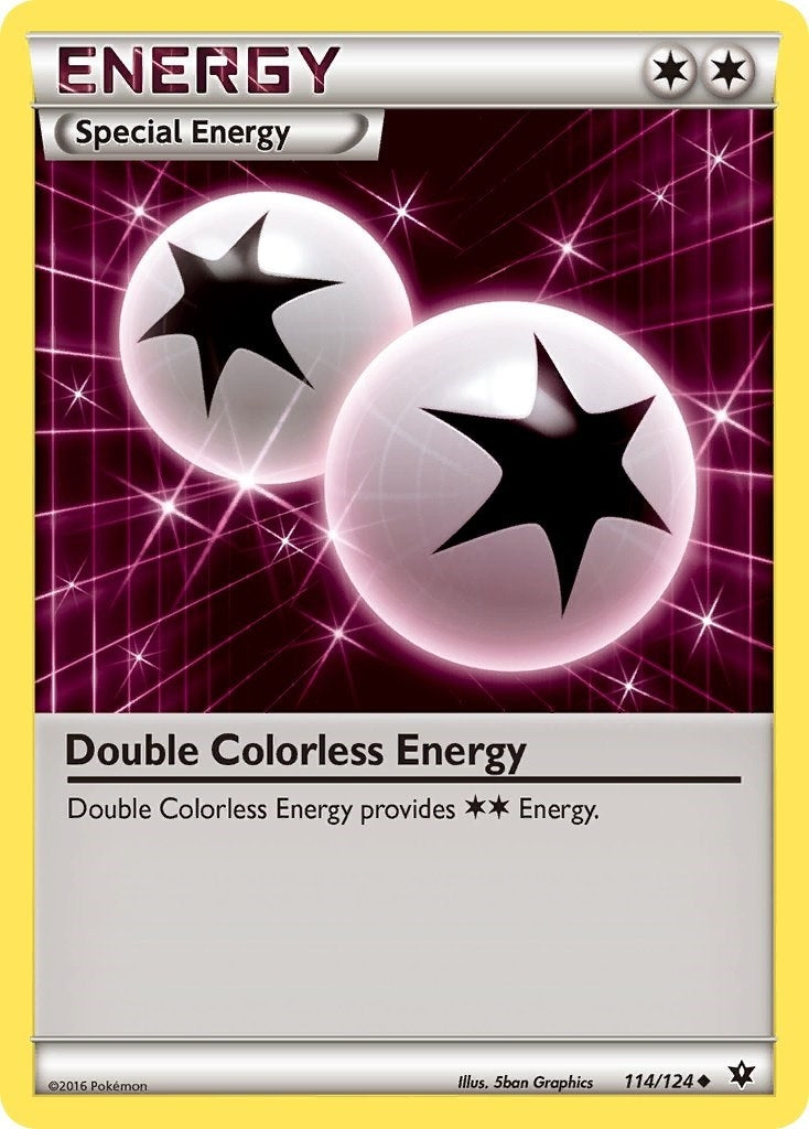 Image for Double Colorless Energy (XY - Fates Collide) (114/124) - Pokemon