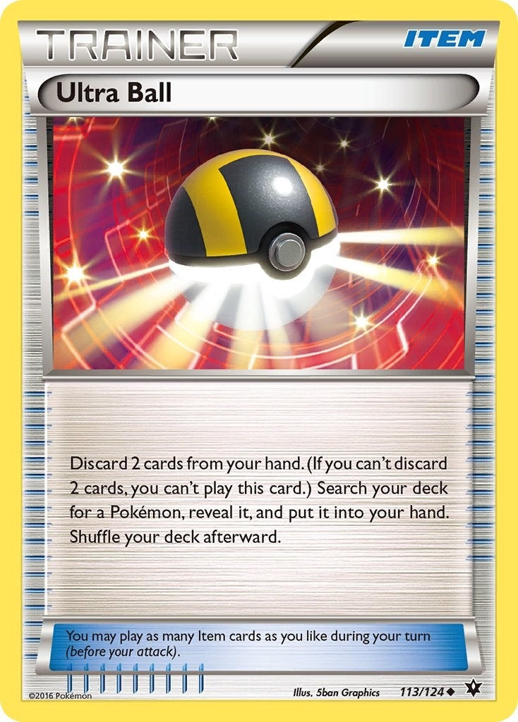 Image for Ultra Ball (XY - Fates Collide) (113/124) - Pokemon