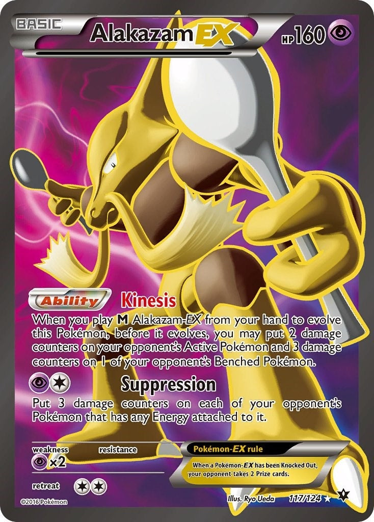 Image for Alakazam EX (Full Art) (XY - Fates Collide) (117/124) - Pokemon