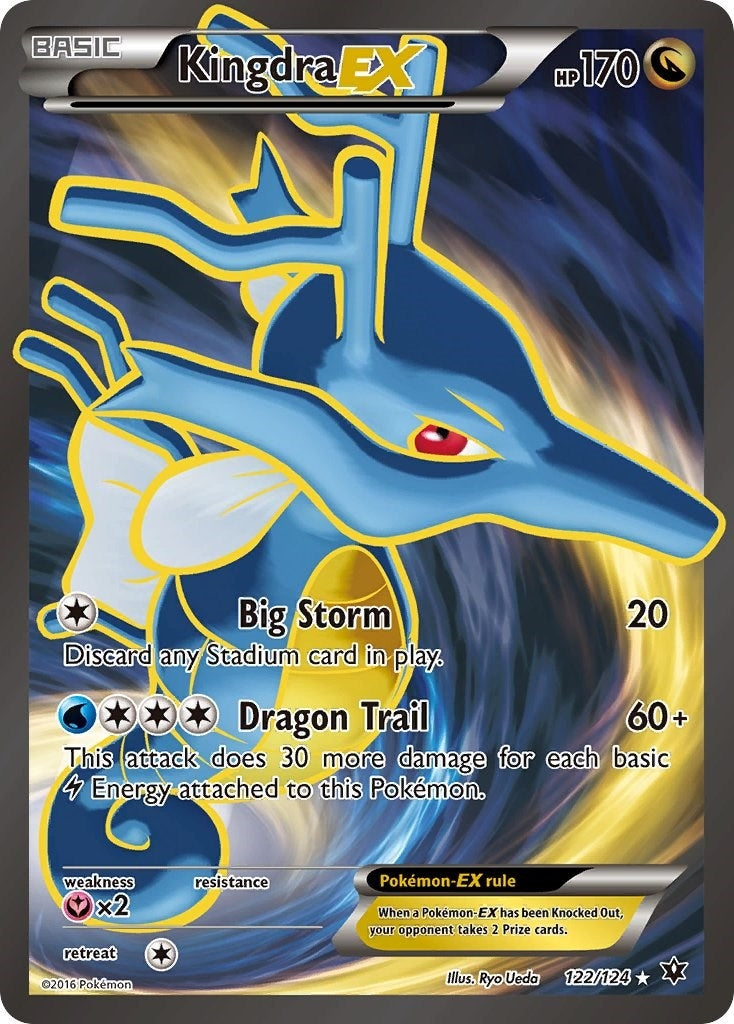 Image for Kingdra EX (Full Art) (XY - Fates Collide) (122/124) - Pokemon