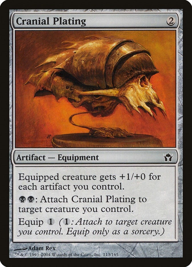 Image for Cranial Plating (Fifth Dawn) (113) - Magic: The Gathering